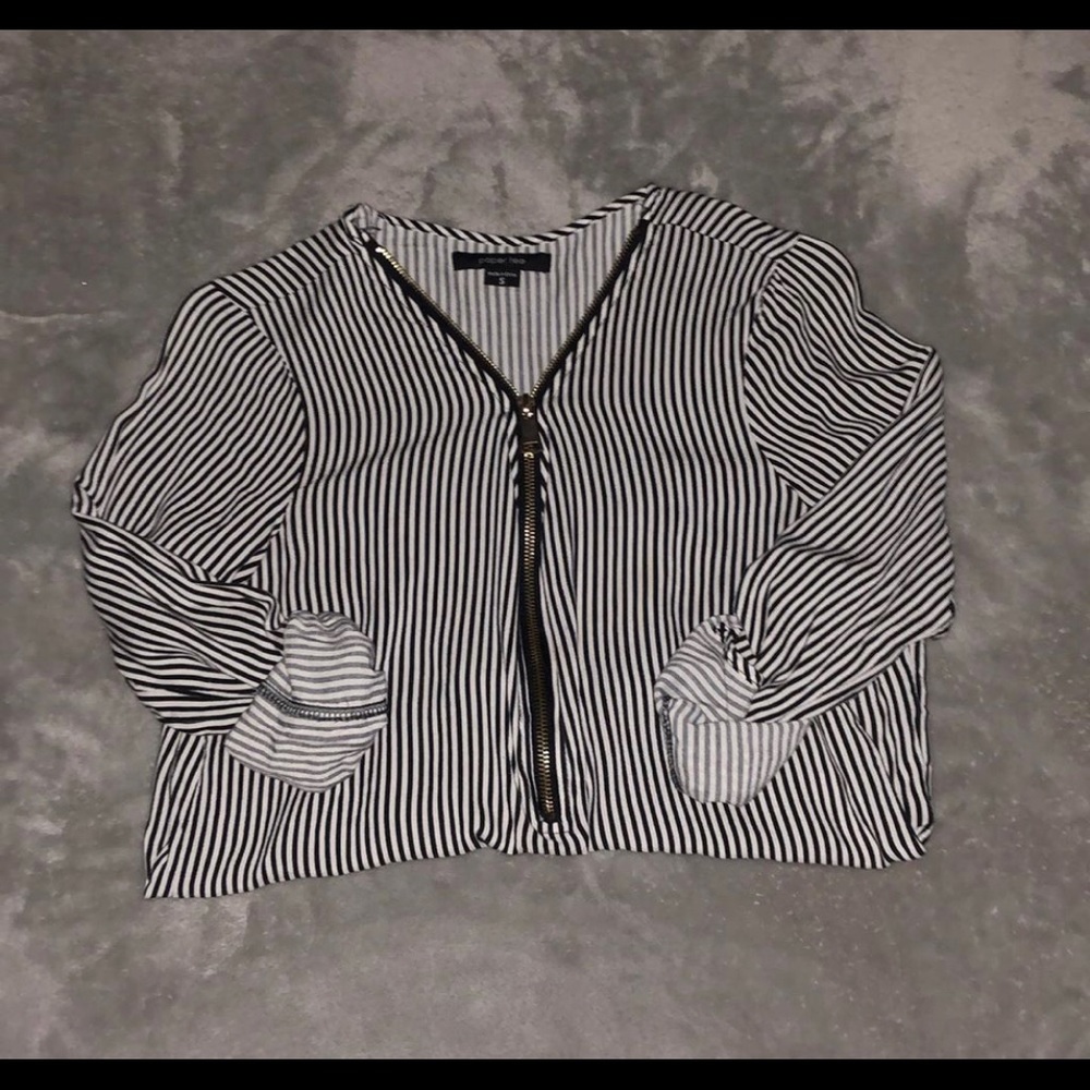 Black n white blouse